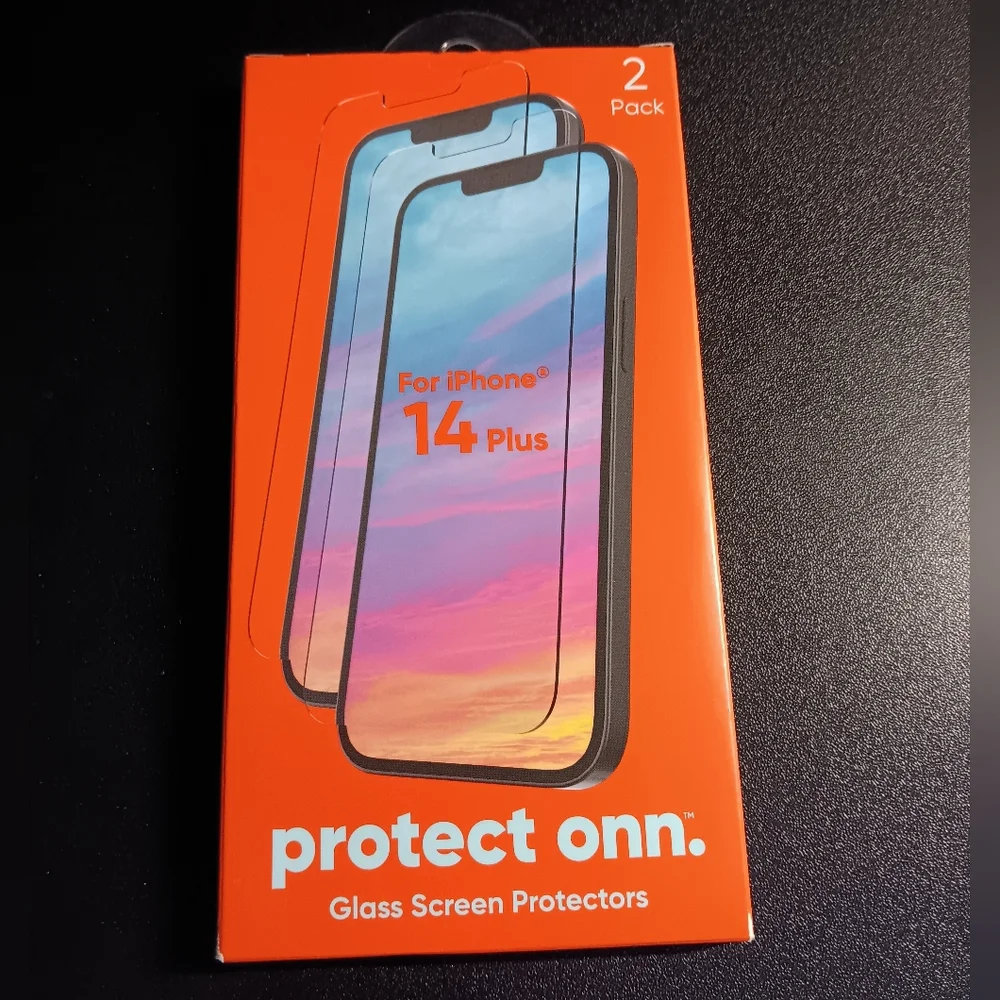 2 PK GLASS SCREEN PROTECTORS